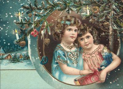 Girls Postcard by Ernst Freihoff Papierwaren