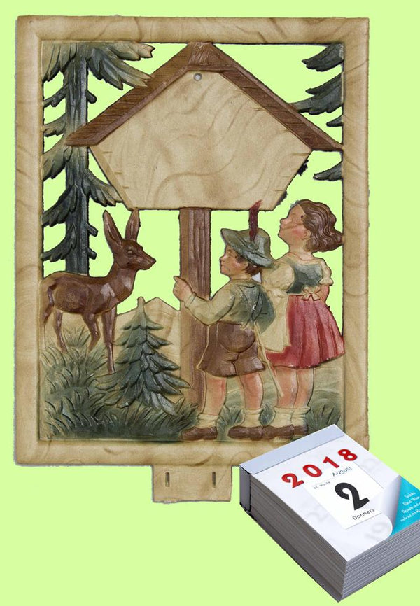 Vintage Style Children Calendar by Ernst Freihoff Papierwaren