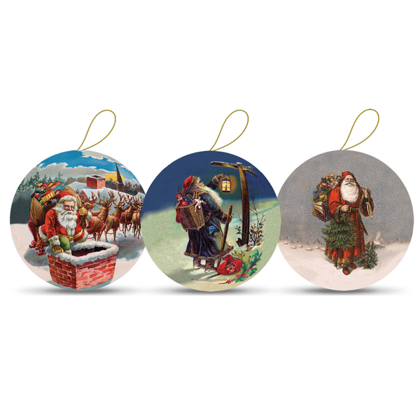10 cm Father Frost Gift Bauble by Nestler GmbH