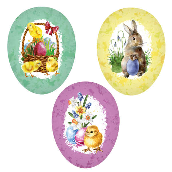 Easter Party fillable Easter Eggs, 12cm by Nestler GmbH