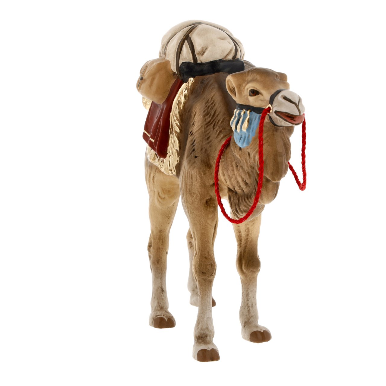 Camel with Luggage, 11-12cm scale by Marolin Manufaktur