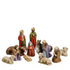 Twelve Piece Nativity Set with Stable, 3.5cm scale by Marolin Manufaktur