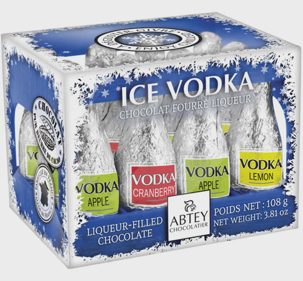 Abtey Ice Vodka Chocolate Vodka Filled Bottles Crate