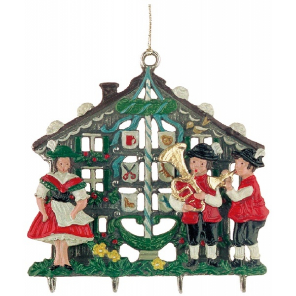 Band and Dancer Pewter 3D Pewter Ornament by Kuehn