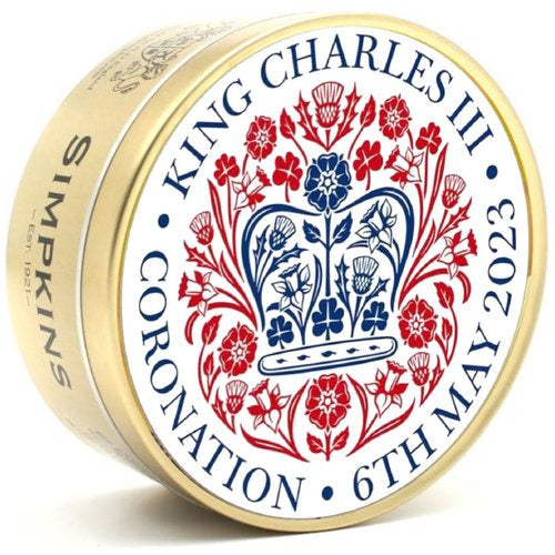 SIMPKINS King Charles III Coronation Emblem Tin