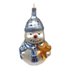 Snowman with Star Ornament by Old German Christmas