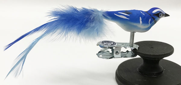 Blue Hower Mini Bird by Glas Bartholmes