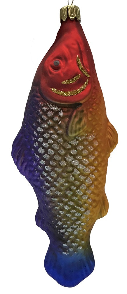 Trout, colorful, matte by Glas Bartholmes