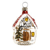 Forest House with Glitter Ornament by Marolin Manufaktur
