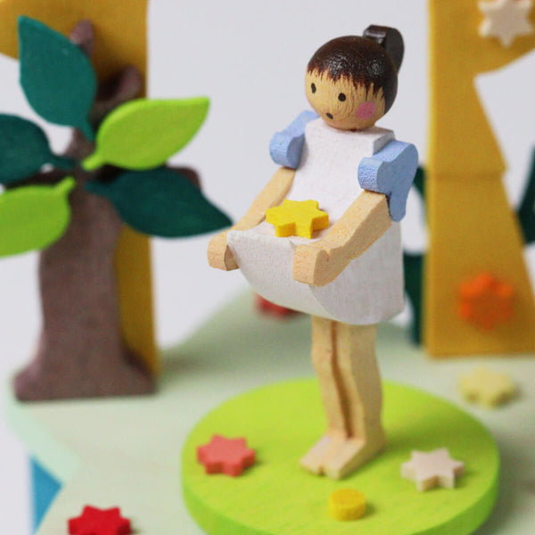The Star Tailors Crank Music Box by Graupner Holzminiaturen
