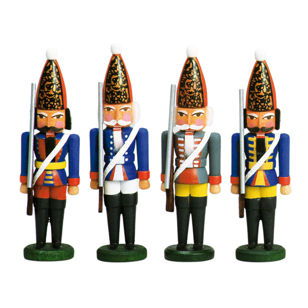 Prussian Grenedier Mini Nutcracker by Werner Figuren