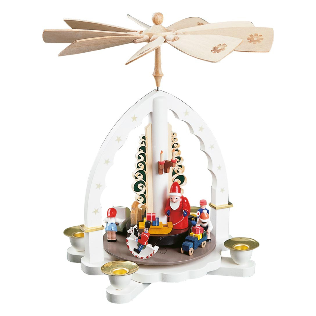 Santa Pyramid, white by Richard Glasser GmbH