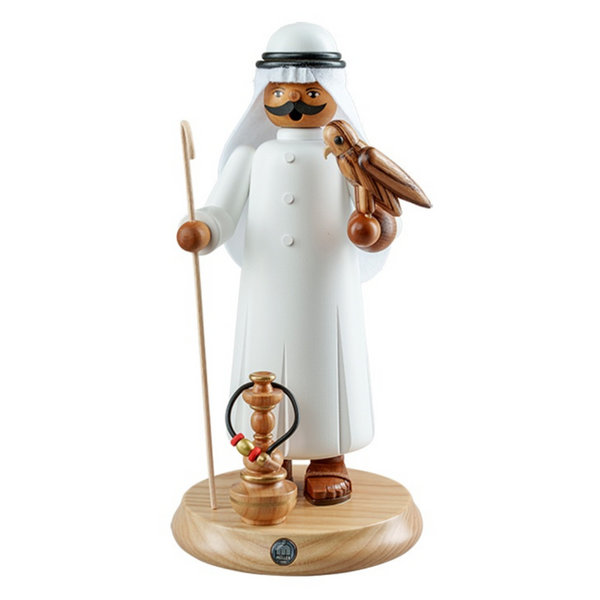 Arab with Falcon Incense Smoker by Mueller GmbH