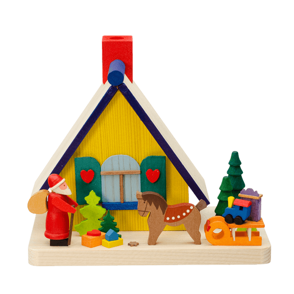 Smoking House Santa Claus by Graupner Holzminiaturen