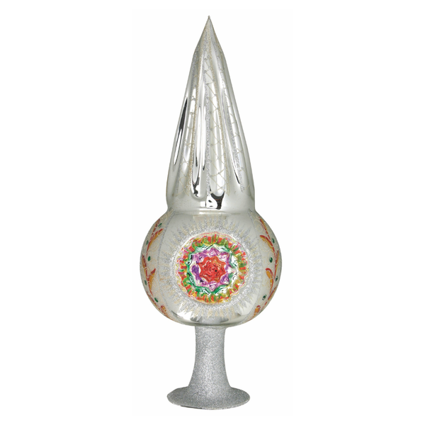 Sensational Silver Tree Topper by Inge Glas of Germany