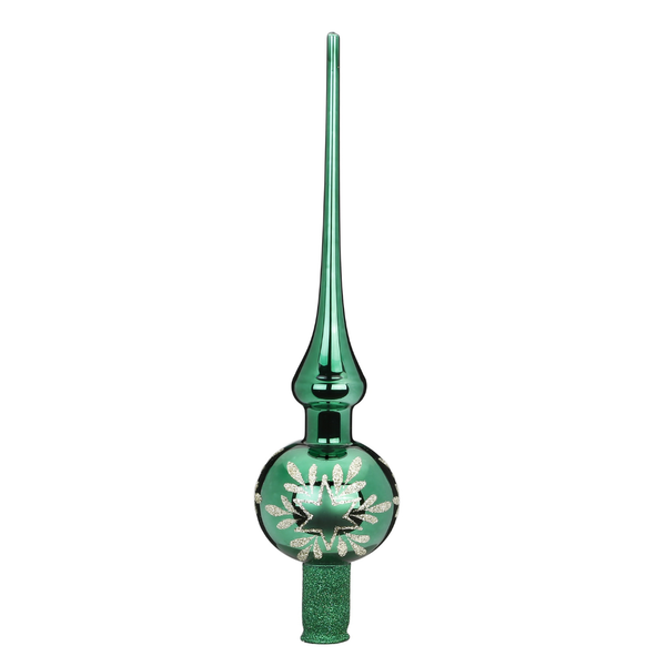Star Power Tree Topper, 11.9" by Inge Glas of Germany