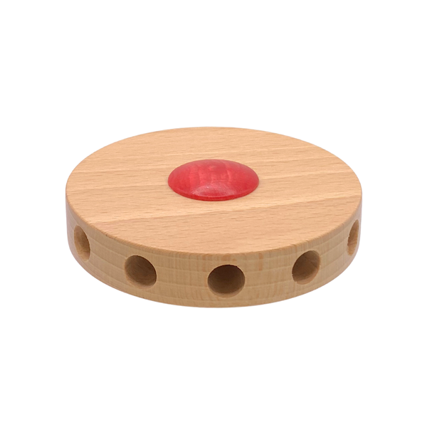 Pyramid Hub, 1 piece, 8.5cm diameter by Richard Glasser GmbH