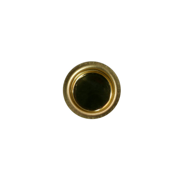 Replacement Brass Cup with Drip Ring, 14mm, alternate ring style