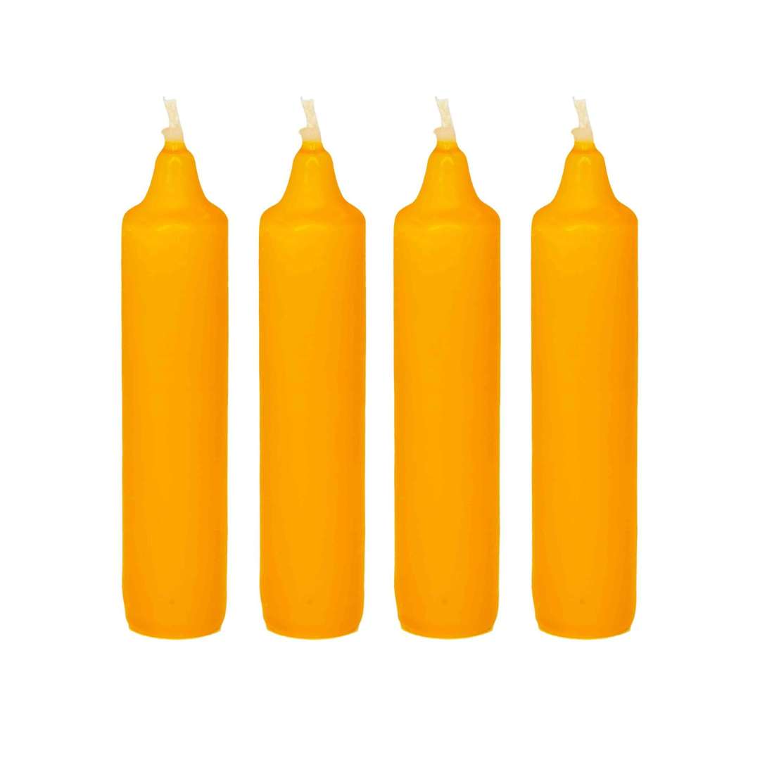 Advent Candle, Natural, 25mm, 4 pack by EWA Kerzen