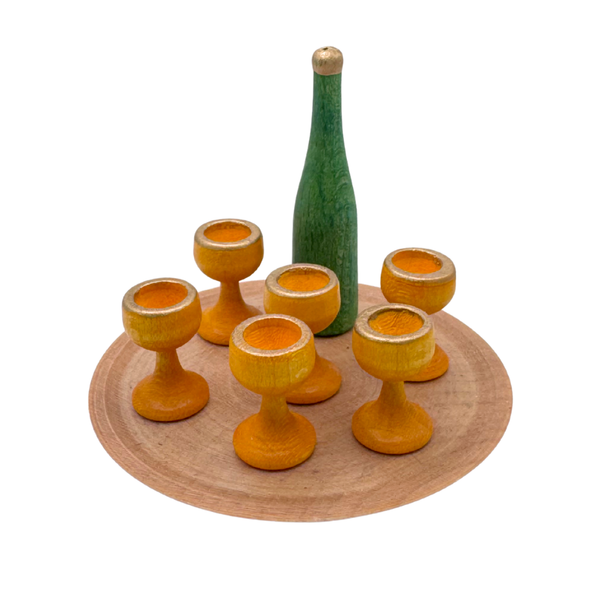 Wine Set, miniature figures