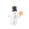 Snowman Band Ornament by Volker Zenker