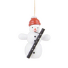 Snowman Band Ornament by Volker Zenker