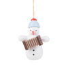 Snowman Band Ornament by Volker Zenker