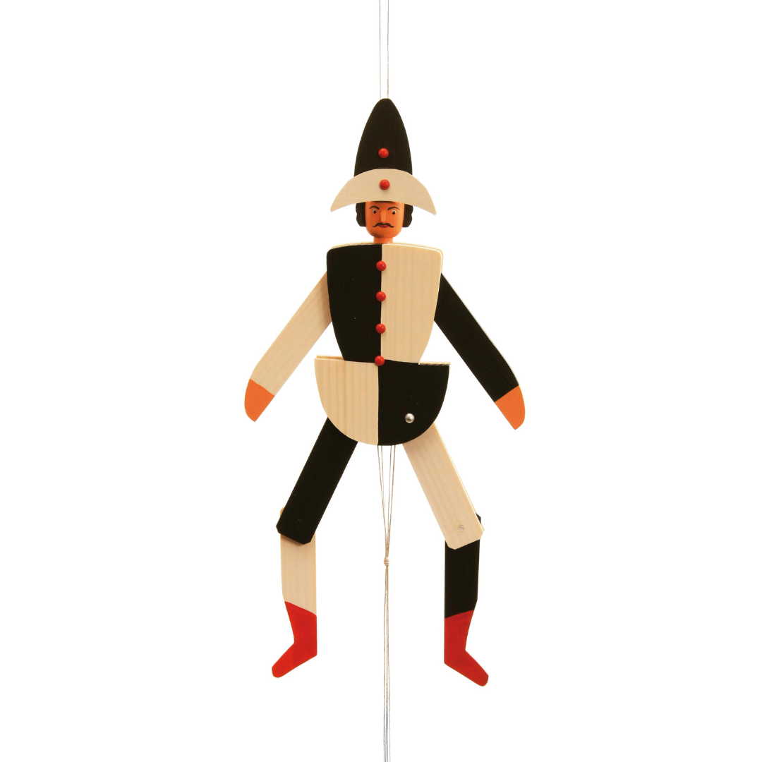 Harlequin Jonas, Jumping Man Toy by Werner Spielzeug GmbH