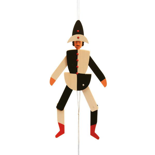 Harlequin Jonas, Jumping Man Toy by Werner Spielzeug GmbH