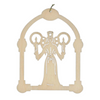 Arch Ornament with Angel by Kunstgewerbe Lenk und Sohn