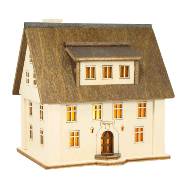 Pastor's House, with light by Kunstgewerbe Lenk und Sohn