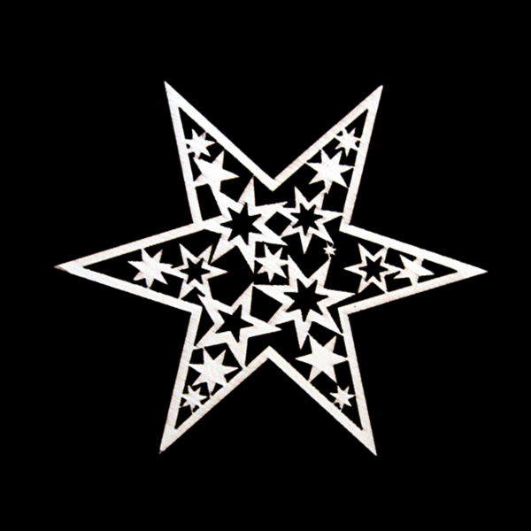 Star Wood Ornament by Wandera GmbH