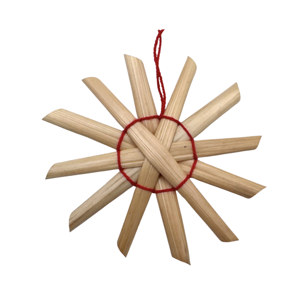 Straw Snowflake from Wandera