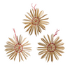 Straw Flat Snowflake from Wandera