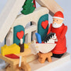 House Ornament with Figures by Graupner Holzminiaturen