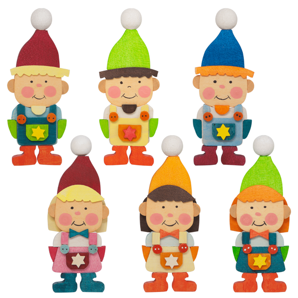 Christmas Elf Ornament by Graupner Holzminiaturen
