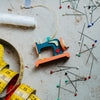 Sewing Machine Ornament by Graupner Holzminiaturen