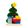 Christmas Tree with Gifts Ornament by Graupner Holzminiaturen