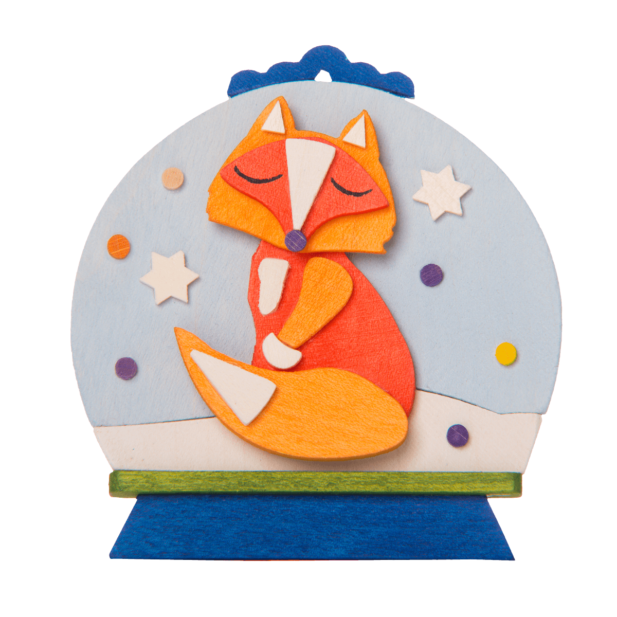Snow Globe Ornament by Graupner Holzminiaturen