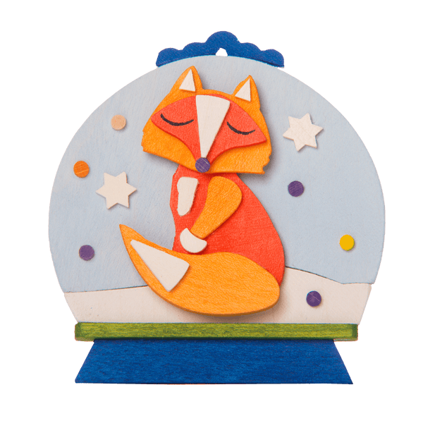 Snow Globe Ornament by Graupner Holzminiaturen