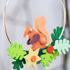 Wire Ring with Dangle Ornament by Graupner Holzminiaturen