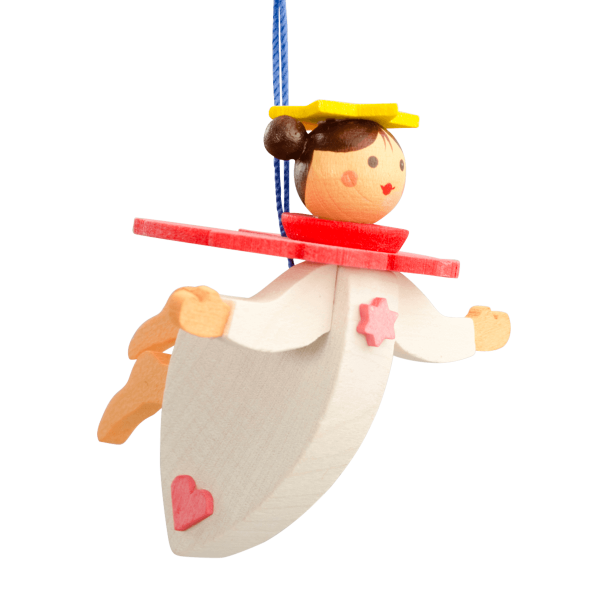 Floating Angel Ornament by Graupner Holzminiaturen