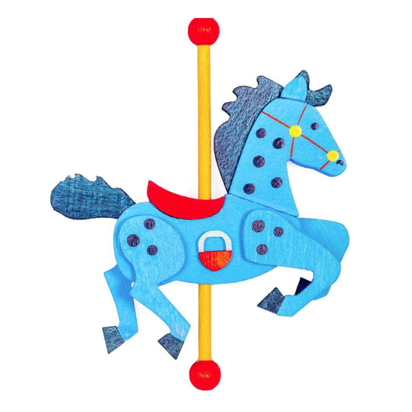 Carousel Horse Ornament by Graupner Holzminiaturen