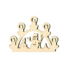 Pyramids and Arches Wood Ornaments by Kuhnert GmbH