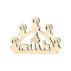 Pyramids and Arches Wood Ornaments by Kuhnert GmbH