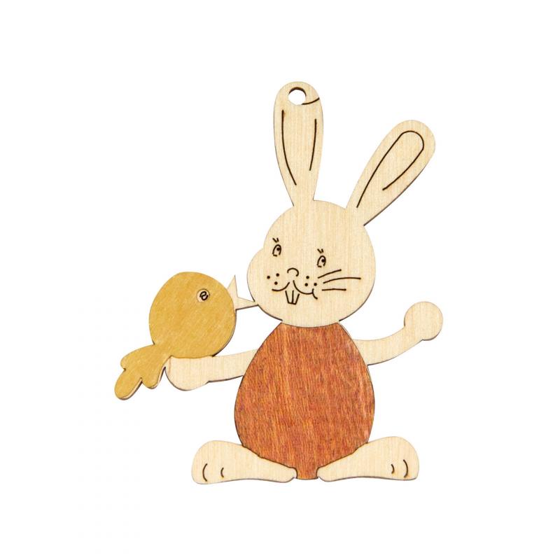 Rabbit Wood Ornaments by Kuhnert GmbH