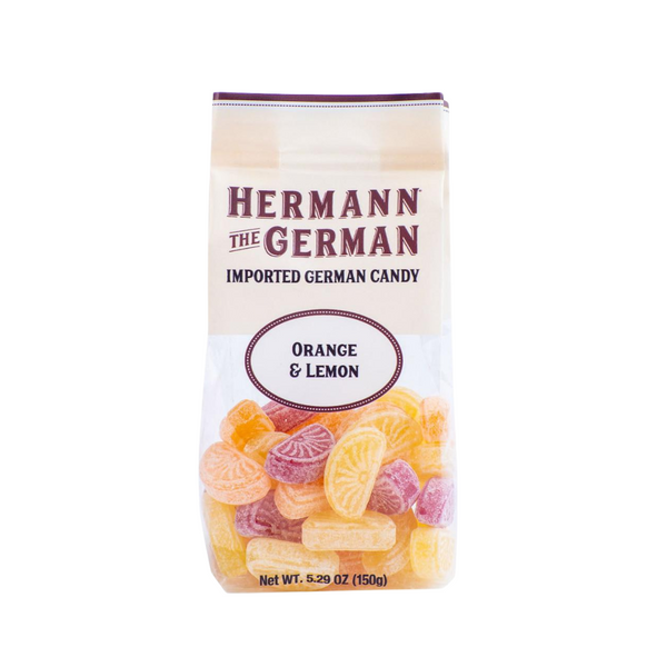 Hermann the German Candy, Orange and Lemon