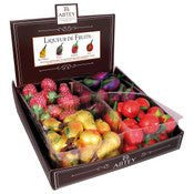 Abtey Assorted Dark Chocolate Liqueur Fruits Pear, Raspberry, Cherry, Plum