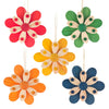 Spring Blossoms Ornament, yellow by Martina Rudolph