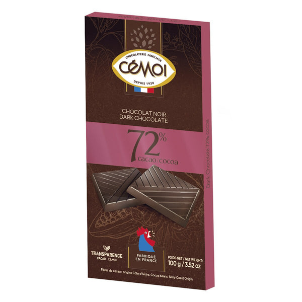 Cemoi 72% Dark Chocolate Bar